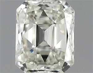 Picture of 0.73 Carats, Radiant Diamond with  Cut, F Color, VS1 Clarity and Certified by EGL