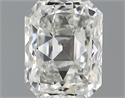 0.73 Carats, Radiant Diamond with  Cut, F Color, VS1 Clarity and Certified by EGL