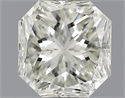 0.80 Carats, Radiant Diamond with  Cut, H Color, SI2 Clarity and Certified by EGL