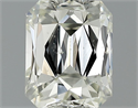 0.87 Carats, Radiant Diamond with  Cut, G Color, SI1 Clarity and Certified by EGL