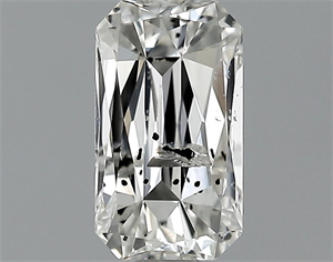 Picture of 0.81 Carats, Radiant Diamond with  Cut, E Color, SI2 Clarity and Certified by EGL