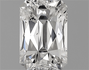 Picture of 0.93 Carats, Radiant Diamond with  Cut, D Color, SI2 Clarity and Certified by EGL