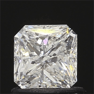 Picture of 0.91 Carats, Radiant Diamond with  Cut, E Color, SI2 Clarity and Certified by EGL