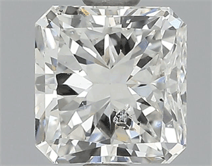Picture of 1.00 Carats, Radiant Diamond with  Cut, H Color, SI2 Clarity and Certified by EGL