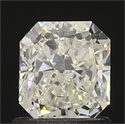 1.01 Carats, Radiant Diamond with  Cut, G Color, SI1 Clarity and Certified by EGL