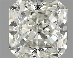 Picture of 1.52 Carats, Radiant Diamond with  Cut, F Color, VVS2 Clarity and Certified by EGL