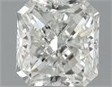 1.51 Carats, Radiant Diamond with  Cut, G Color, SI1 Clarity and Certified by EGL