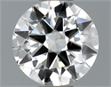 0.51 quilates, Redondo Diamante , Color E, claridad SI1 y certificado por EGL