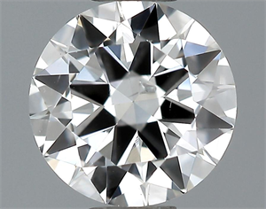 Picture of 0.51 Carats, Round Diamond with Excellent Cut, E Color, SI1 Clarity and Certified by EGL