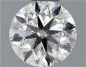 0.53 Carats, Round Diamond with Excellent Cut, E Color, SI1 Clarity and Certified by EGL