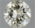 0.52 Carats, Round Diamond with Excellent Cut, G Color, VVS2 Clarity and Certified by EGL