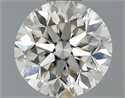 0.50 quilates, Redondo Diamante , Color H, claridad VVS2 y certificado por EGL