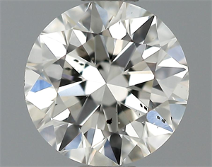 Picture of 0.54 Carats, Round Diamond with Excellent Cut, F Color, VS2 Clarity and Certified by EGL