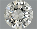 0.54 quilates, Redondo Diamante , Color H, claridad VS2 y certificado por EGL