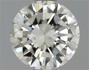 Picture of 0.54 Carats, Round Diamond with Excellent Cut, H Color, VS2 Clarity and Certified by EGL