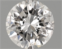 0.54 quilates, Redondo Diamante , Color D, claridad SI1 y certificado por EGL