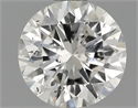 0.57 Carats, Round Diamond with Excellent Cut, E Color, SI2 Clarity and Certified by EGL