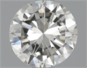 0.51 Carats, Round Diamond with Excellent Cut, G Color, VVS2 Clarity and Certified by EGL