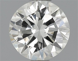 Picture of 0.51 Carats, Round Diamond with Excellent Cut, H Color, VS1 Clarity and Certified by EGL