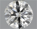 0.50 Carats, Round Diamond with Excellent Cut, E Color, SI1 Clarity and Certified by EGL