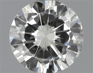 Picture of 0.50 Carats, Round Diamond with Very Good Cut, H Color, VS1 Clarity and Certified by EGL