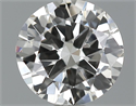 0.51 Carats, Round Diamond with Excellent Cut, G Color, VS1 Clarity and Certified by EGL