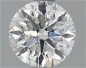 0.62 quilates, Redondo Diamante , Color F, claridad SI2 y certificado por EGL