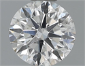 0.51 Carats, Round Diamond with Excellent Cut, E Color, SI1 Clarity and Certified by EGL