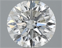 0.50 quilates, Redondo Diamante , Color E, claridad SI1 y certificado por EGL