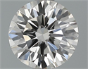 0.53 quilates, Redondo Diamante , Color H, claridad VVS2 y certificado por EGL