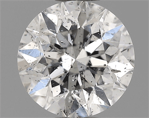 0.70 Carats, Round Diamond with Very Good Cut, E Color, SI2 Clarity and Certified by EGL