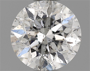 Picture of 0.70 Carats, Round Diamond with Very Good Cut, E Color, SI2 Clarity and Certified by EGL
