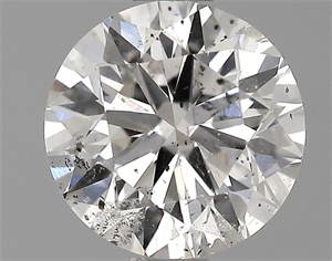 Picture of 0.74 Carats, Round Diamond with Excellent Cut, E Color, SI2 Clarity and Certified by EGL