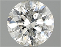 0.70 quilates, Redondo Diamante , Color E, claridad SI2 y certificado por EGL