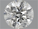0.70 quilates, Redondo Diamante , Color F, claridad SI2 y certificado por EGL