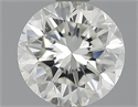 0.71 Carats, Round Diamond with Very Good Cut, G Color, VS1 Clarity and Certified by EGL