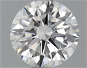 0.70 Carats, Round Diamond with Excellent Cut, D Color, VS2 Clarity and Certified by EGL