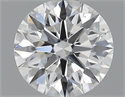 0.71 Carats, Round Diamond with Excellent Cut, D Color, VS1 Clarity and Certified by EGL