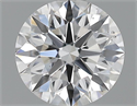 0.71 quilates, Redondo Diamante , Color D, claridad VS1 y certificado por EGL