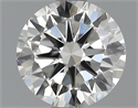 0.70 quilates, Redondo Diamante , Color F, claridad VVS2 y certificado por EGL