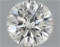 0.70 quilates, Redondo Diamante , Color G, claridad VVS2 y certificado por EGL