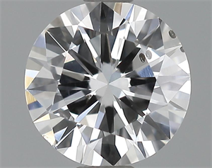 Picture of 0.70 Carats, Round Diamond with Very Good Cut, D Color, VS2 Clarity and Certified by EGL
