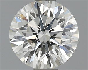 Picture of 0.70 Carats, Round Diamond with Excellent Cut, G Color, VS2 Clarity and Certified by EGL