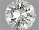 0.71 Carats, Round Diamond with Excellent Cut, H Color, VVS2 Clarity and Certified by EGL