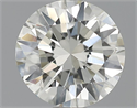 0.77 quilates, Redondo Diamante , Color H, claridad VS1 y certificado por EGL