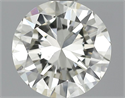 0.78 Carats, Round Diamond with Very Good Cut, H Color, VS1 Clarity and Certified by EGL