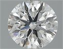 0.70 quilates, Redondo Diamante , Color E, claridad SI2 y certificado por EGL