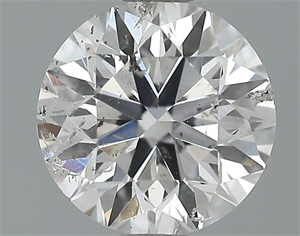 Picture of 0.70 Carats, Round Diamond with Excellent Cut, E Color, SI2 Clarity and Certified by EGL