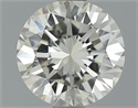 0.75 Carats, Round Diamond with Excellent Cut, H Color, VS1 Clarity and Certified by EGL