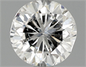 0.82 quilates, Redondo Diamante , Color E, claridad SI2 y certificado por EGL
